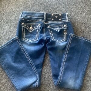 Miss Me signature boot one back button missing